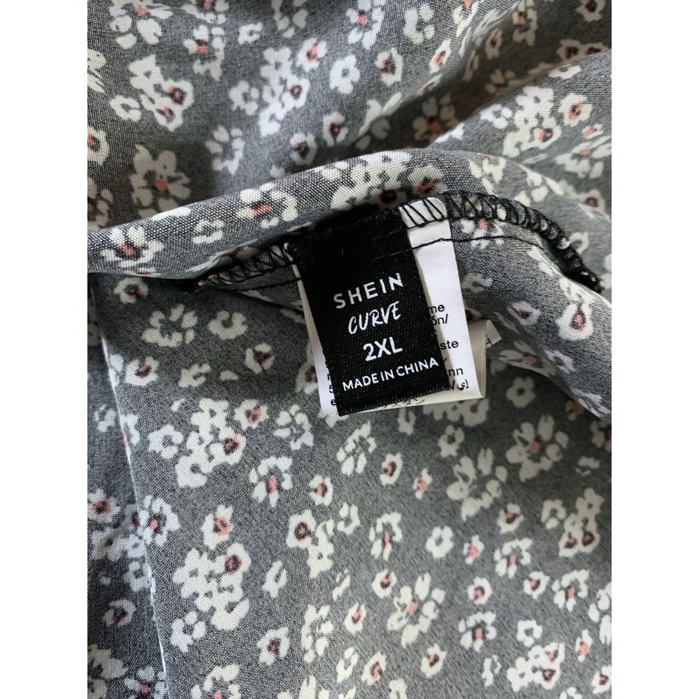 Women's 2X Curve SHEIN Floral Cottage Core ‎ MIDI Long Skirt  Flowy Maxi Cute - Picture 6 of 6